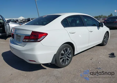 2015 Honda Civic Ex из США, поврежденный, VIN 19XFB2F80FE102735